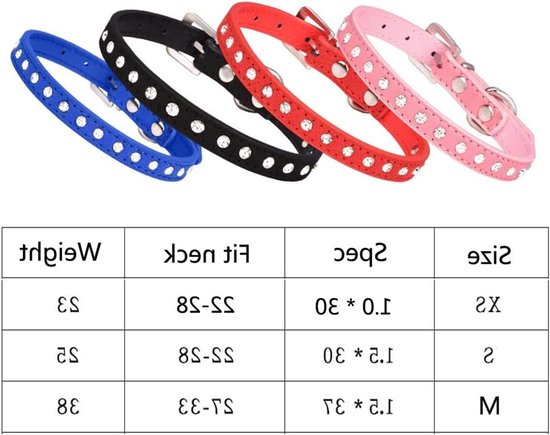 haoyueer Collier martingale réglable en nylon robuste pour chien pour promene