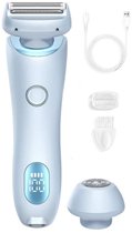Bol.com Epilator - 2-in-1 draagbaar scheerapparaat - Nat en droog zeemeerminscheerapparaat voor vrouwen - Epilator Dames Dubbele... aanbieding
