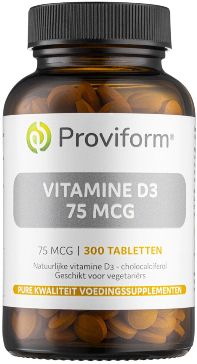Proviform Vitamine D3 75MCG - 300 tabletten