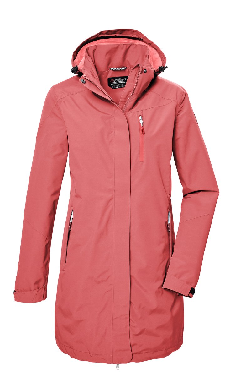 Killtec Kos 30 Parka Dames Parka light sienna Roze