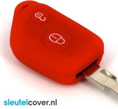 Citroën SleutelCover - Rood / Silicone sleutelhoesje / beschermhoesje autosleutel