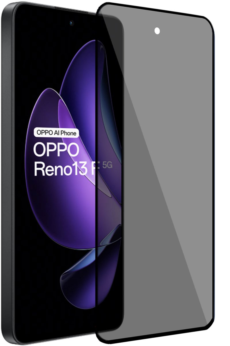 ChiGuard Privacy Screenprotector geschikt voor OPPO Reno 13 F / FS - Beschermglas - Privé GuardCover