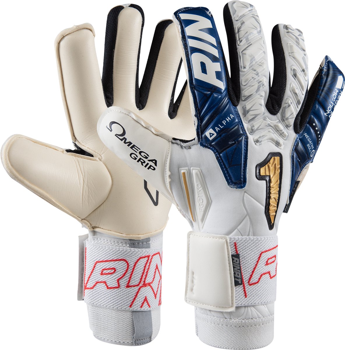 Rinat Egotiko Vengador Alpha Junior Keepershandschoenen Wit 5
