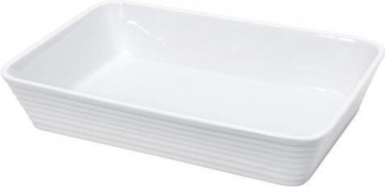 Porseleinen ovenschaal "Burgund" 20cm x 12cm - Küchenprofi