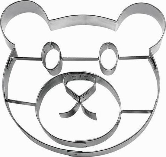 Uitsteker RVS teddybeer