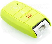 Housse de clé Kia - Vert citron / Housse de clé silicone / Housse de protection pour clé de voiture