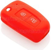 SleutelCover - Rood / Silicone sleutelhoesje / beschermhoesje autosleutel