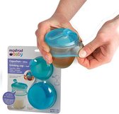 Drinkfles capje, set van 2, blauw - Mastrad Baby