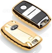 Kia Key Cover - Or / Housse de clé TPU / Housse de protection pour clé de voiture