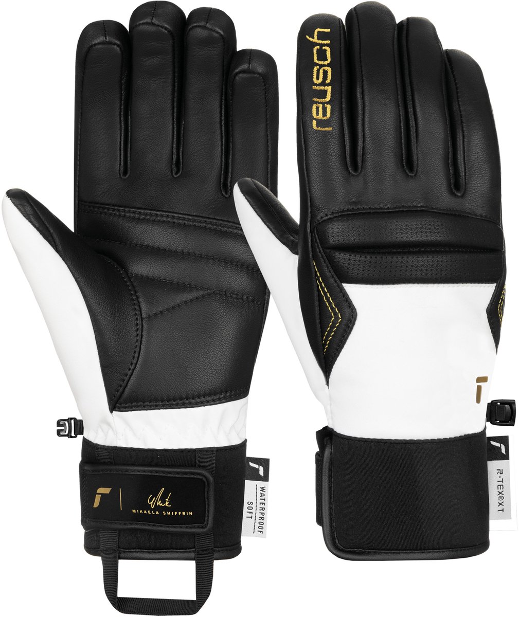 Reusch Fingerhandschuhe Mikaela Shiffrin R-TEX® XT Zwart