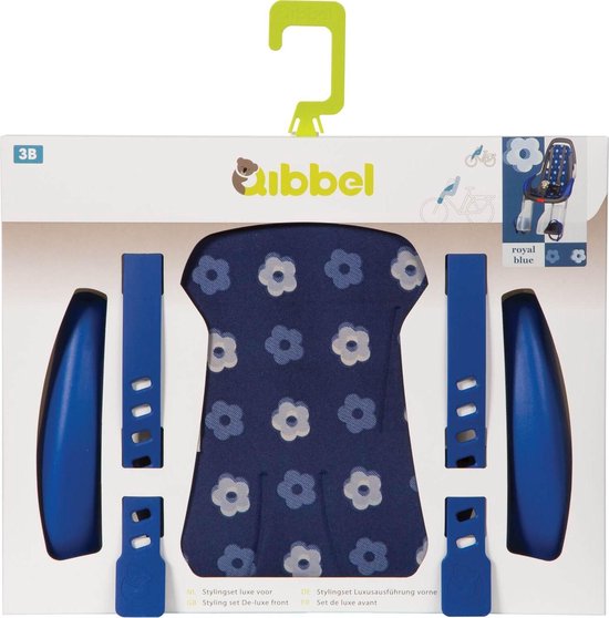 Qibbel Q513 - Ensemble de style siège avant de luxe - Bleu royal