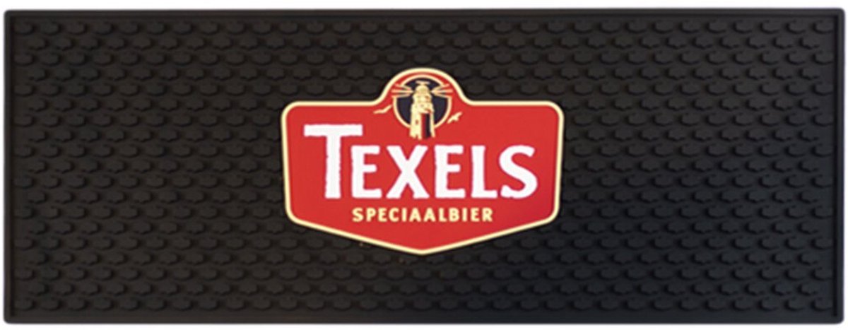 Texels Brouwerij Barmat Rubber Mancave 50cmx19cmx 2,5cm dik