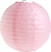 Santex Roze lampion L - 2 stuks - OP = OP