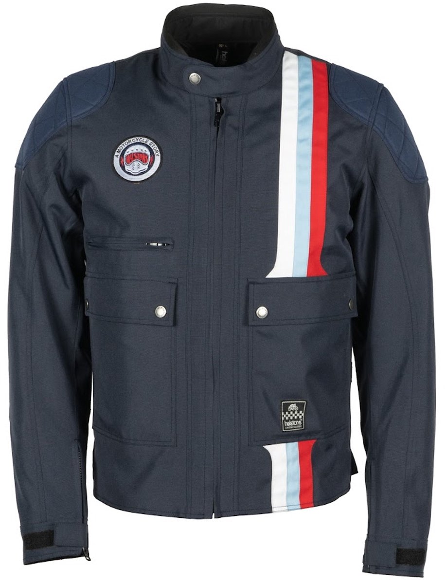Helstons Hamilton Tissu Technique Jas Blauw - Jas
