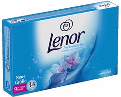 Lenor Droogtrommeldoekjes Aprilfris - 34 stuks