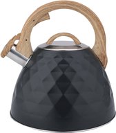 Bol.com Cheffinger Fluitketel - 3L - Inductie - RVS - Zwart aanbieding
