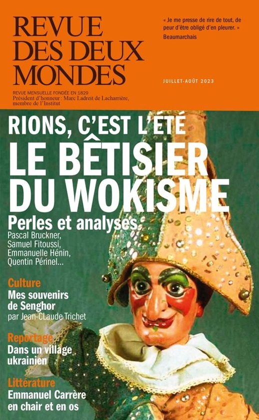 Revue des Deux Mondes - Revue des Deux Mondes juillet-août  ... - cover