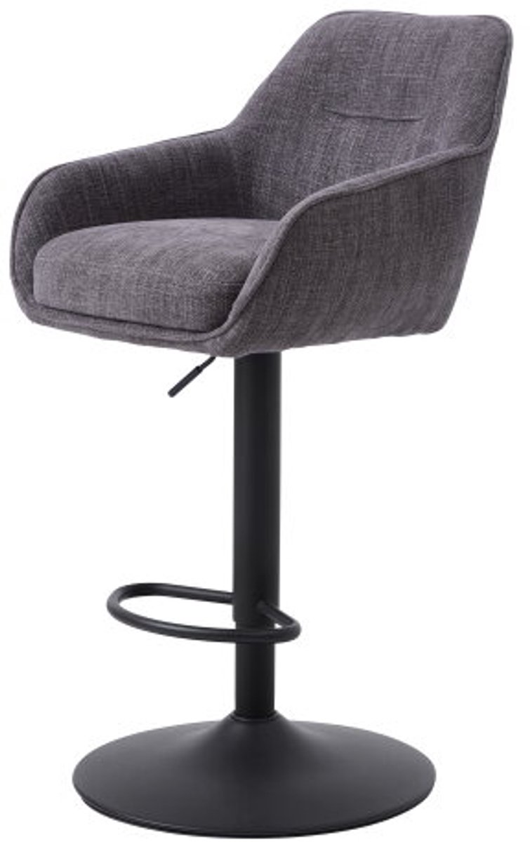 Barstoel Avola - Graphite - barstoelen set van 2