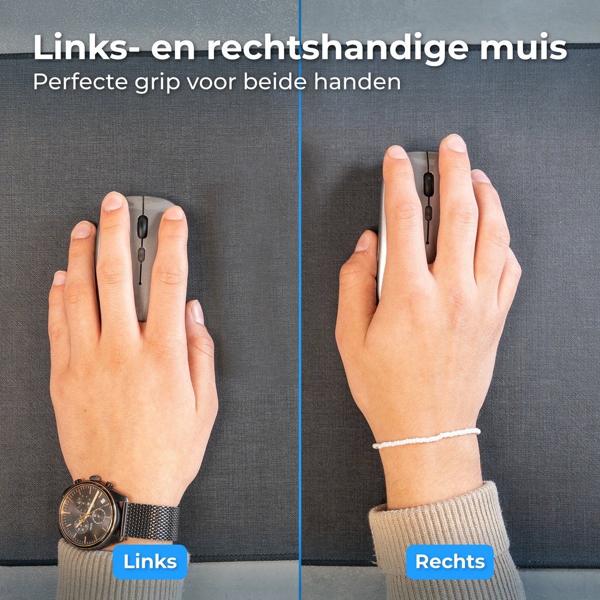 Nuvance LED Bluetooth Muis thumbnail 3