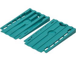 wolfcraft - Multifunctionele wig - 30 wiggen - Uitvulplaatjes - 6946000