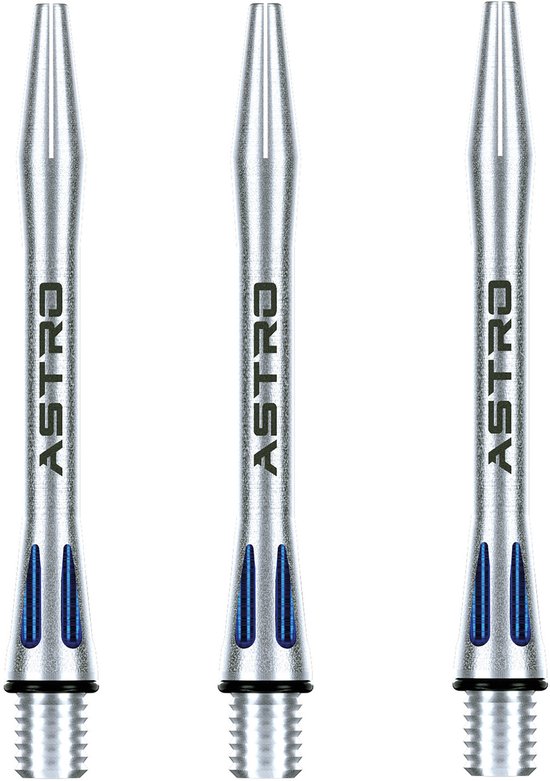 Winmau Astro Aluminium Blue - Dart Shafts van Winmau — afbeelding 5