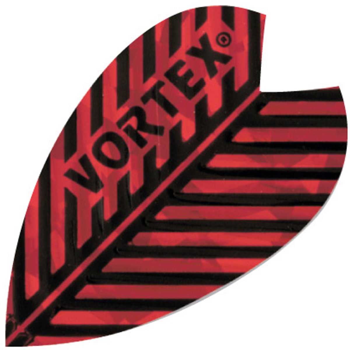 Harrows Vortex Feather Red - Dart Flights
