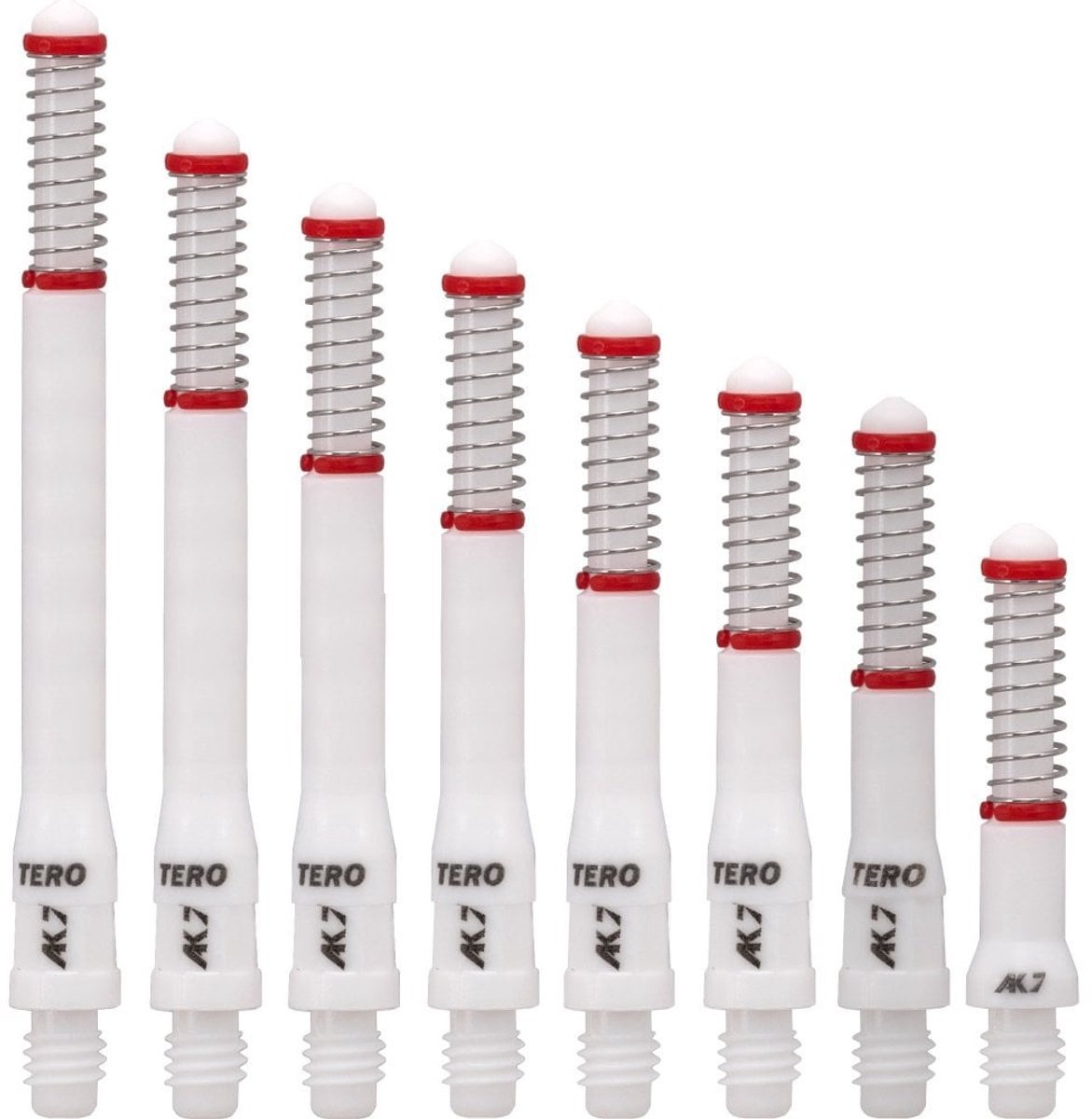 Cuesoul - Tero Flight System AK7 - White - Dart Shafts H