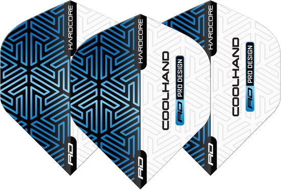 Red Dragon Luke Humphries Hardcore Blue White - Dart Flights van Red Dragon — afbeelding 3