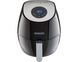 Monzana Heteluchtfriteuse - 3,6 liter 1500W 6 Programmas - Zwart