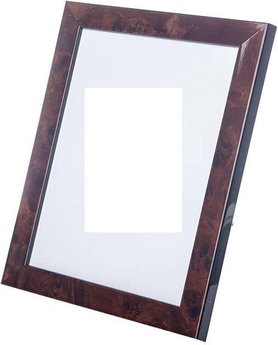 Goodlife Picture Frames Houten Fotolijst Gemeleerd Bruin 13x13 cm DHT-904