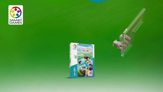 SmartGames Schaapjes Tellen - Logisch Denkspel - 60 Opdrachten - Compact Reisspel & Solospel - Vanaf 7 Jaar
