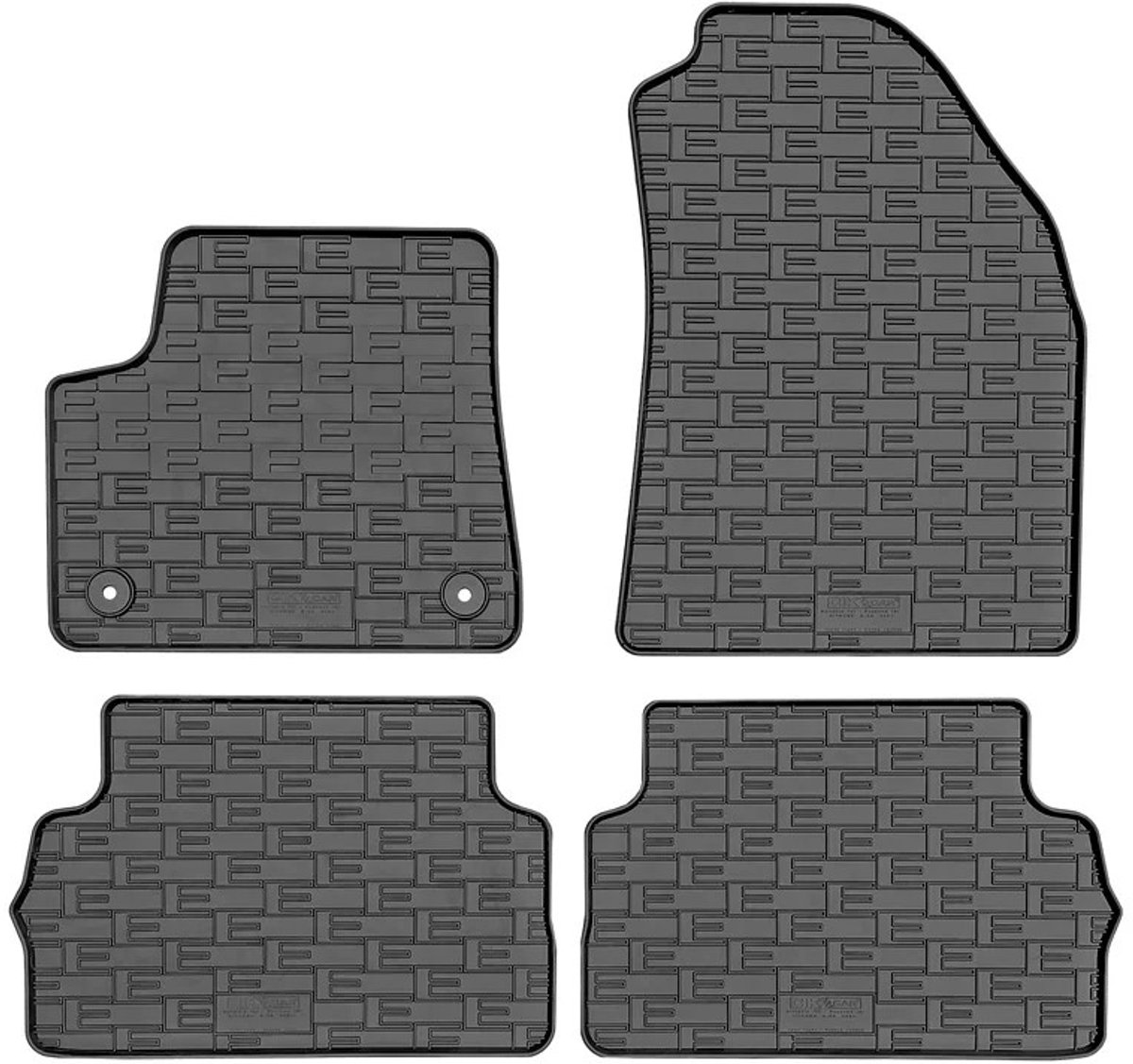 CIKCAR Rubber matten passend voor Citroën e-C3 IV 2024-