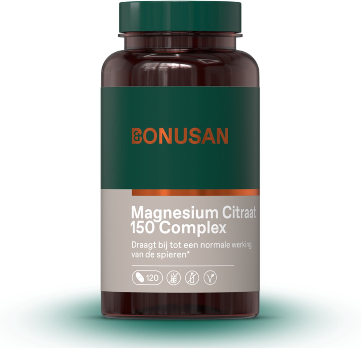 Goedkoopste BONUSAN Magnesium Citraat 150 Complex – 120 Tabletten – Magnesiumcitraat – Met Actieve B6 – Goed Voor Spieren, Energie en Zenuwstelsel