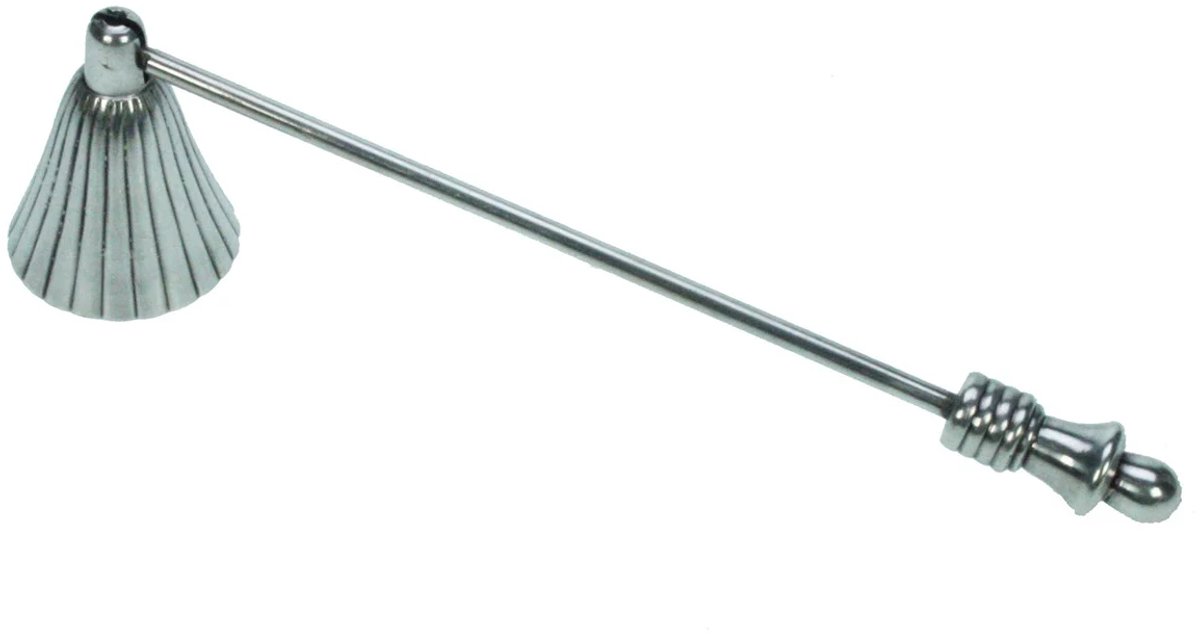 Kaarsendover verzilverd