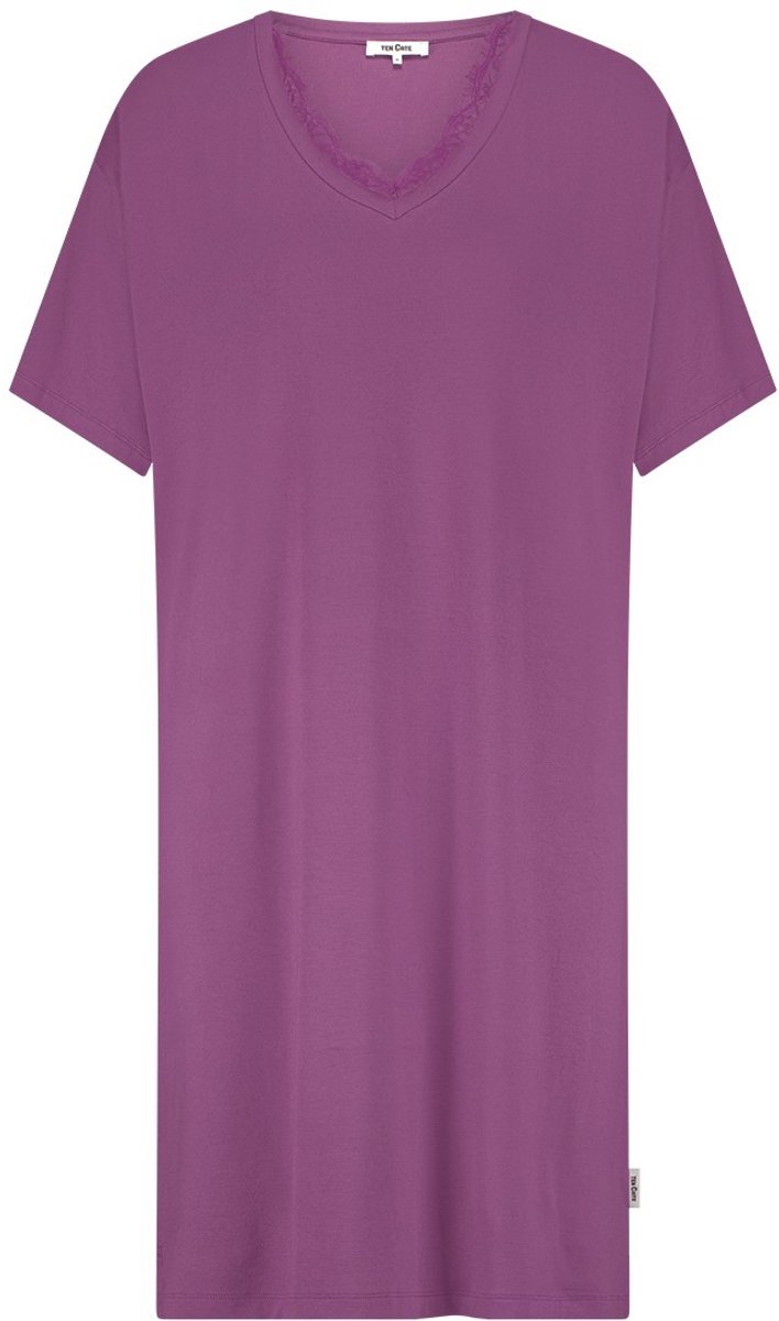 Ten Cate Secrets Dames Nachthemd Short Sleeve Purple Orchid
