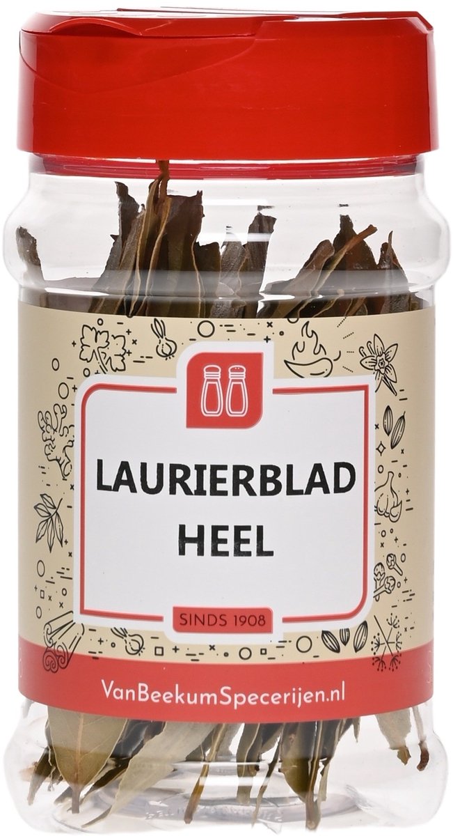 Goedkoopste Van Beekum Specerijen - Laurierblad Heel - 2 KG - Zak (bulk verpakking