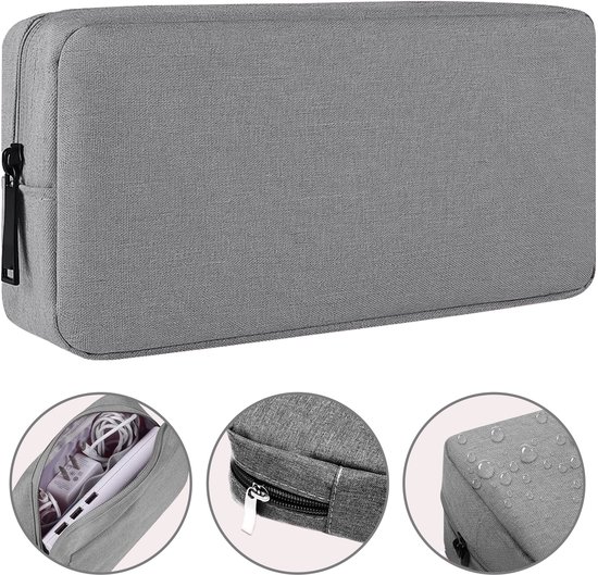Troika Organizer Etui Voor Elektronica, Kabels, Adapters En Accessoires Zwart Troika Organizer Etui Voor Elektronica, Kabels, Adapters En Accessoires Zwart