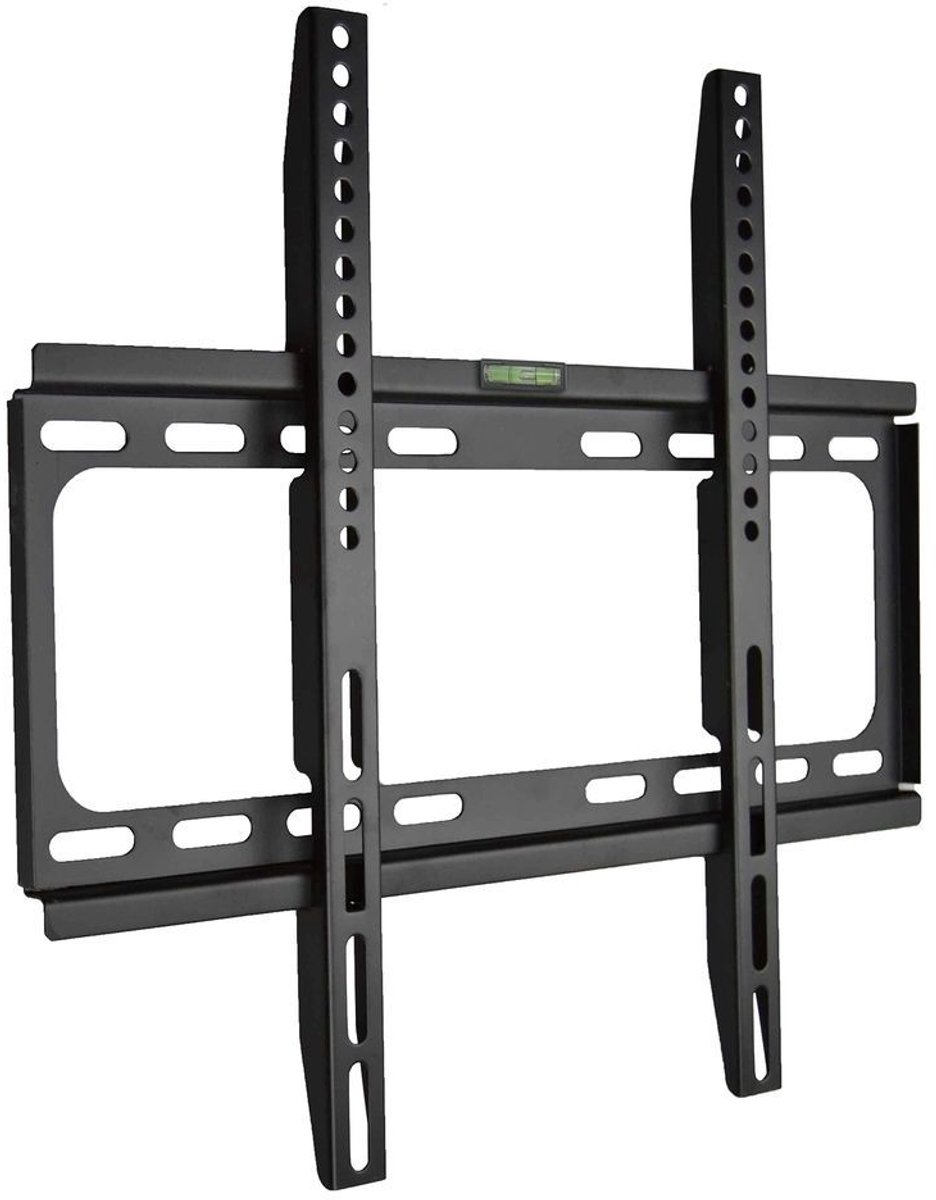 Vaste TV Muurbeugel – 26" t/m 60" – Tot 50 kg – VESA 200x200 / 400x400 – Zwart – Inclusief Montagemateriaal