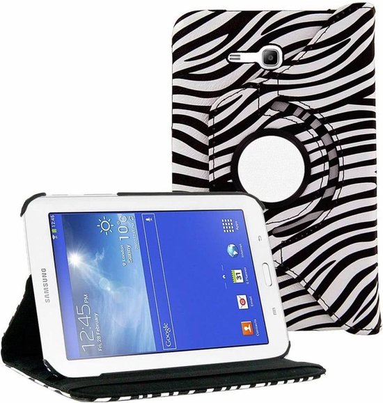 Trojaanse paard Aanpassen Gelukkig Samsung Galaxy Tab 3 - Lite 7.0 inch (T110 / T111 / T113) Tablet Case  hoesje 360... | bol.com