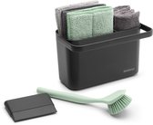 Brabantia SinkSide set de caddie de rangement, 8 pièces - Dark Grey