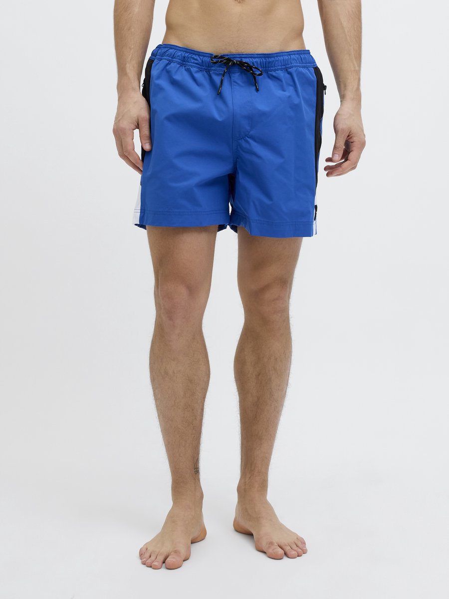 Jack & Jones Maui Blocked Zip Zwemshort Heren