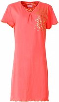 Irresistible Dames Nachthemd Licht Oranje Maten: XL