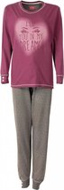 Irresistible Dames Pyjama Donker Roze IRPYD2503A - Maten: XL