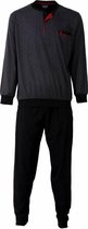 Paul Hopkins Heren Pyjama Zwart PHPYH2513B - Maten: S