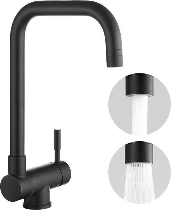 Mitigeur De Cuisine GROHE Moderne - Col Haut Pivotant, Finition Chrome Poli, Neuf