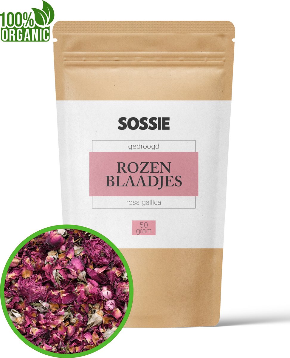 Gedroogde Rozenblaadjes 50g – Sterk Geurend – Voor Thee, Bad & Potpourri