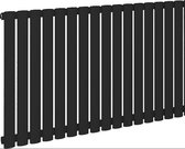 Eastbrook Tunstall horizontaal radiator mat zwart