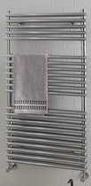 Eastbrook Biava chroom double tube on tube radiator badkamer