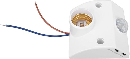 SenseSocket | E27 bewegingssensor lamphouder 3-pack - automatische PIR