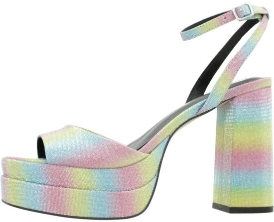 Glitter à talons compensés pailletés La Strada pour femmes - pointure 36